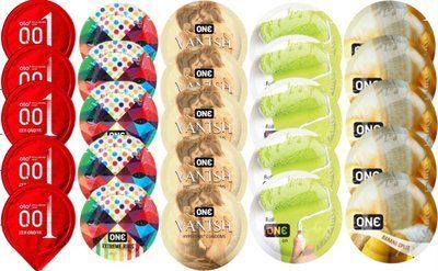 Набір з 25 шт OLORed0.01 + ONERibs + ONE Vanish + ONE Color + ONEBanana SOS8738 фото