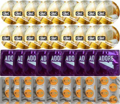 Набор 36 шт ONE ONE Banana Split + Pasante Adore + EXS Delay SOS7542 фото