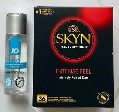 Комплект Skyn Intense Feel 36 шт + Лубрикант System JO H2O ORIGINAL (60 мл) SOS2990 фото