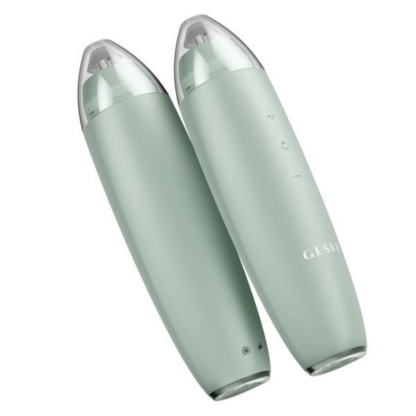 Мікродермабразійний пристрій для видалення чорних цяток GESKE MicroDermabrasion Blackhead Remover 7в1 green HB0568 фото