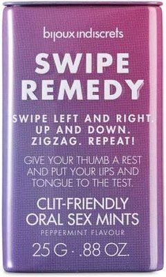 М&rsquo;ятні цукерки Bijoux Indiscrets Swipe Remedy &ndash; clitherapy oral sex mints ST132 фото