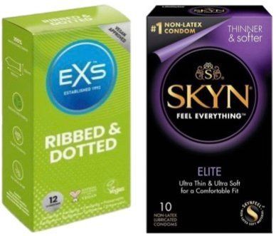 Набор з SKYN Elite 10 шт + EXS Ribbed & Dotted (12 штук) SOS7842 фото