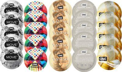 Набор из 25 шт One Move + ONERibs + ONE Vanish + ONE Dome + ONEBanana SOS8389 фото