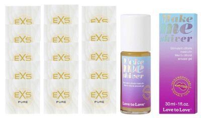 Комплект EXS Pure15 шт + Love To Love Make Me Shiver (30 мл) SOS14863 фото