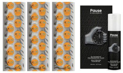 Комплект: EXS Delay 15 шт + Пролонгатор PAUSE Nuei 50 мл SOS11102 фото