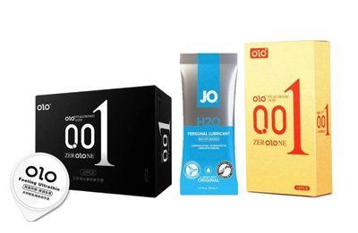 OLO Feeling Ultrathin (10 шт) , OLO Gold 001 (10 шт) та Лубрикант System JO H2O &mdash; ORIGINAL (10 мл) у подарунок SOS995 фото