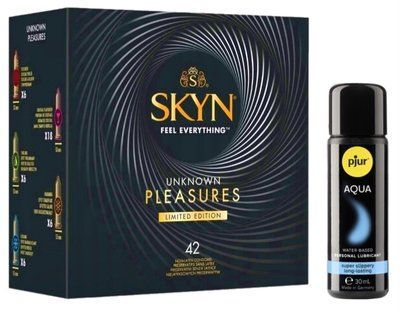 Комплект SKYN Pleasures 42 шт + Pjur Aqua 30 мл SOS13260 фото