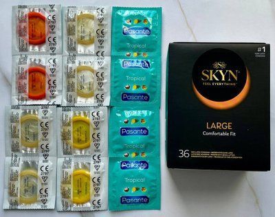 Набір Skyn Large 36 шт + Pasante Tropical 12 шт SOS3041 фото