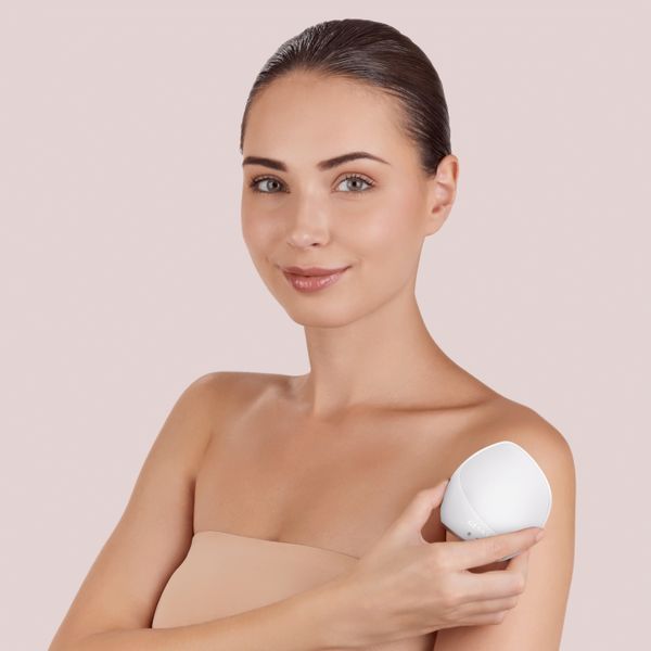Ультразвуковая щетка для тела и интенсивный пилинг GESKE Sonic Body Brush&Intensive Exfoliator 7в1 starlight HB0359 фото