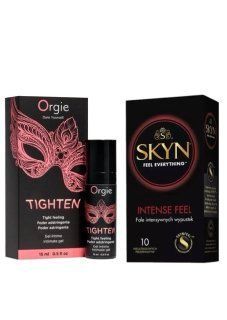 Гель для сужения Orgie &ndash; Tighten (15 мл)+ пачка 10шт SKYN Intense Feel SOS6744 фото