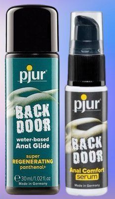 Набір лубрикант pjur backdoor Regenerating 30 мл + Сироватка pjur backdoor Serum 20 мл LB499 фото