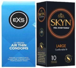 Набор с SKYN Large (10 шт) + EXS Air Thin 12 шт SOS8042 фото