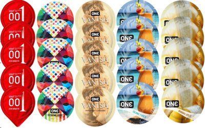 Набір з 25 шт OLORed0.01 + ONERibs + ONE Vanish + ONE Island Punch + ONEBanana SOS8740 фото