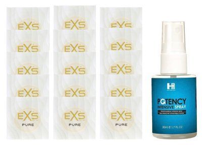 Комплект EXS Pure15 шт + SHS Potency Spray (50 мл) SOS14864 фото