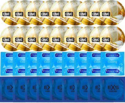 Набір 36 шт ONE Banana Split + Pasante Cooling + EXS Cooling SOS7693 фото