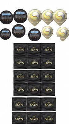 Набір з 28 шт : One Tatoo Touch 5 шт , Skyn Original 18 шт , OLO Ice Durable Fire 5 шт SOS270 фото