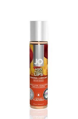 Смазка на водной основе System JO H2O &mdash; Peachy Lips (30 мл) без сахара, растительный глицерин SO1476 фото