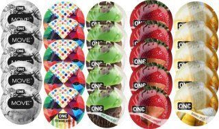 Набор из 25 шт One Move + ONERibs + ONE Mint Chocolate + ONEChocolateStrawberry + ONEBanana SOS8414 фото