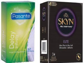 Набор с SKYN Elite, 24 шт + Pasante Infinity Delay, 12 шт SOS8066 фото