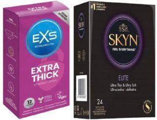 Набор с SKYN Elite, 24 шт + EXS Extra Safe 12 шт SOS7966 фото