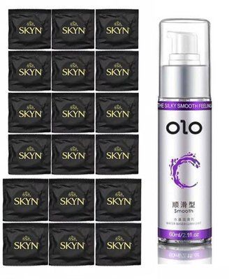 SKYN ORIGINAL &mdash; 18 шт та Лубрикант "Olo Smooth" &mdash; 60 мл SOS720 фото