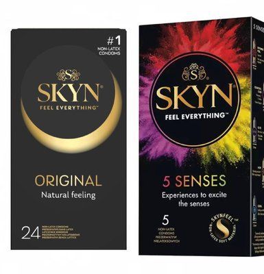 Набір SKYN ORIGINAL 24 шт та SKYN 5 Senses SOS220 фото