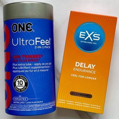 Комплект 22 шт ONE UltraFeel 2-в-1 - EXS Delay SOS3166 фото