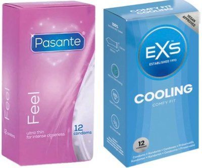Набір з Pasante Sensitive Feel (12 шт) + EXS Cooling. 12 шт SOS8163 фото
