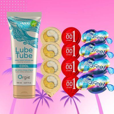 Комплект 15 штук OLO+ONE - Лубрикант LUBE TUBE COOL, 150 мл ORGIE SOS4746 фото