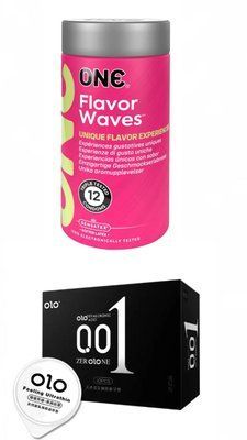 OLO Feeling Ultrathin 10 шт и ONE Flavor Waves 12 шт SOS647 фото