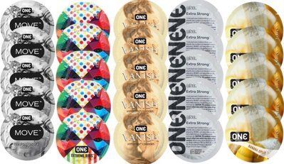 Набор из 25 шт One Move + ONERibs + ONE Vanish + ONE Strong + ONEBanana SOS8391 фото