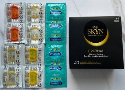 Набір Skyn Original 40 шт + Pasante Tropical 12 шт SOS3043 фото