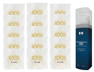 Комплект EXS Pure15 шт + SHS Potency Gel (100 мл) SOS14865 фото