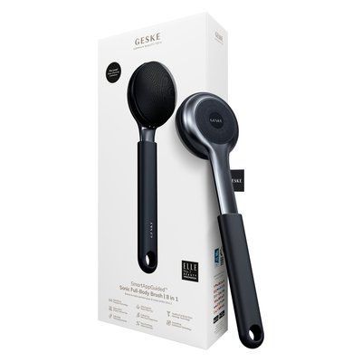 Ультразвукова щітка для всього тіла GESKE Sonic Full-Body Brush&Intensive Exfoliator 8в1 black HB0374 фото