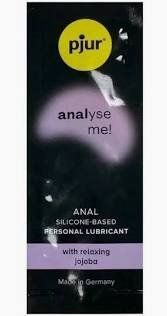 Анальная смазка pjur analyse me! Relaxing jojoba silicone на силиконовой основе 1,5 мл PJ10345 фото