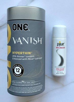 Комплект ONE Vanish 12 шт + Смазка на силиконовой основе pjur Woman 30 мл SOS1944 фото