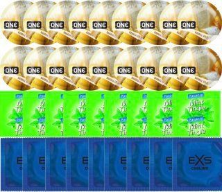 Набір 36 шт ONE Banana Split + Pasante Mint Tingle + EXS Cooling SOS7646 фото