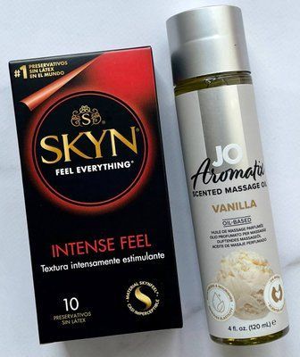 Набір 10 шт SKYN Intense Feel - System JO Aromatix Vanilla 120 мл SOS1643 фото