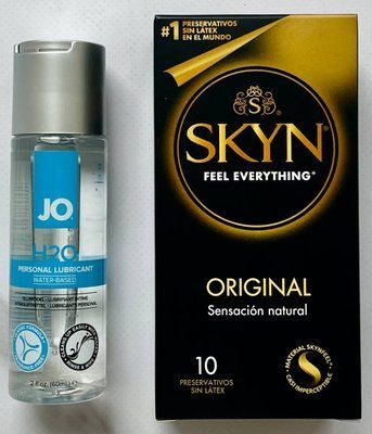 Комплект Skyn Original 10 шт + Лубрикант System JO H2O ORIGINAL (60 мл) SOS2994 фото