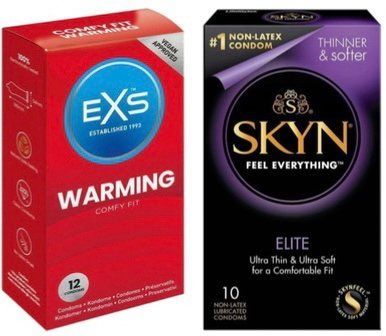 Набор з SKYN Elite 10 шт + EXS Warming, 12 шт SOS7845 фото