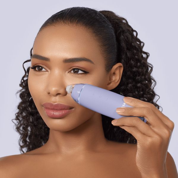 Микродермабразионное устройство для удаления черных точек GESKE MicroDermabrasion Blackhead Remover 7в1 purple HB0572 фото