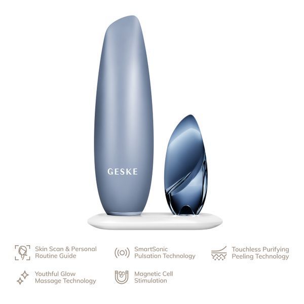 Бесконтактная магнитная пилинг-маска GESKE Touchless Magnetic Peeling Mask 5в1 midnight HB0559 фото