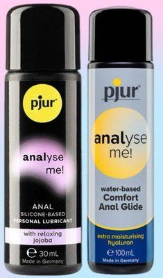 Набір лубрикантів pjur analyse me! Relaxing jojoba silicone 30 мл + pjur analyse me! Comfort water glide 100 мл LB552 фото