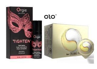 Гель для звуження Orgie&ndash; Tighten (15 мл)+ OLO Ice Durable Fire (10 штук) SOS6747 фото