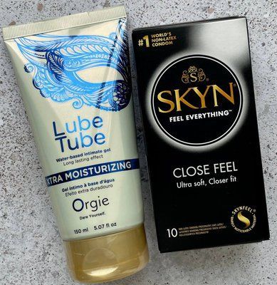 Набір SKYN Close Feel найменшого розміру 10 штук + LUBE TUBE XTRA, 150 мл ORGIE SOS1098 фото