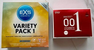 Набір резинок OLO 001 Збуджуючі 10 шт - EXS Variety pack 1, 48 шт SOS3195 фото