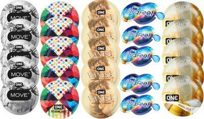 Набор из 25 шт One Move + ONERibs + ONE Vanish + ONE UltraFeel + ONEBanana SOS8393 фото