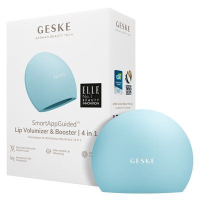 Пристрій для збільшення обʼєму губ GESKE Lip Volumizer&Booster 4в1 Big turquoise HB0230 фото