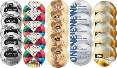 Набор из 25 шт One Move + ONERibs + ONE Vanish + ONE Classic + ONEBanana SOS8394 фото