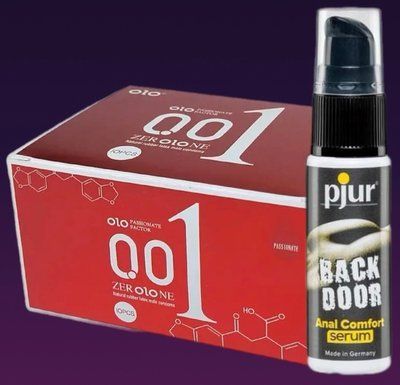 Набір OLO збуджуючі 001 (червоні) 10 штук + Сироватка pjur backdoor Serum 20 мл SOS4690 фото